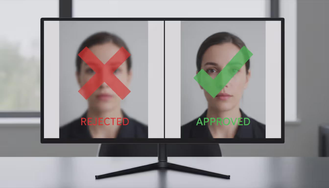Split screen comparison showing blurry rejected photo on left and sharp approved photo on right demonstrating AI culling selection